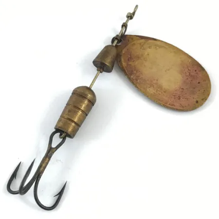 Mepps Aglia 3 (1950s) Lippa, Kulta, 7g, Vintage, #4672