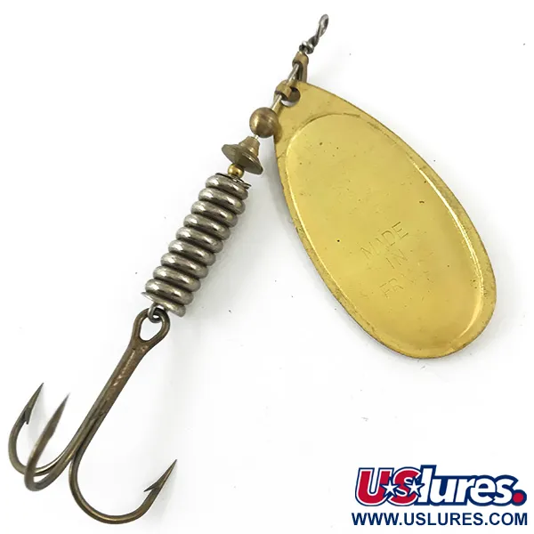 Mepps Aglia 5 Lippa, Kulta, 14g, Meistattu Lehti, #4674