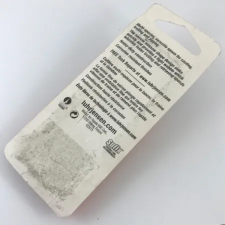 Luhr Jensen Krocodile Die #3 Lusikka, Nikkeli/Punainen, 10g, #4681