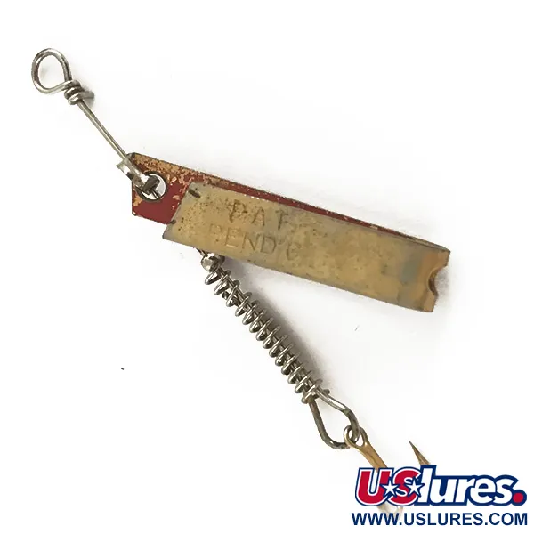 South Bend Super Duper 500 Lusikka, Messinki/Punainen, 1,4g, #4684