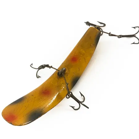 Helin Flatfish Viehe, Keltainen / Musta, 9g, Puurunko, #4686