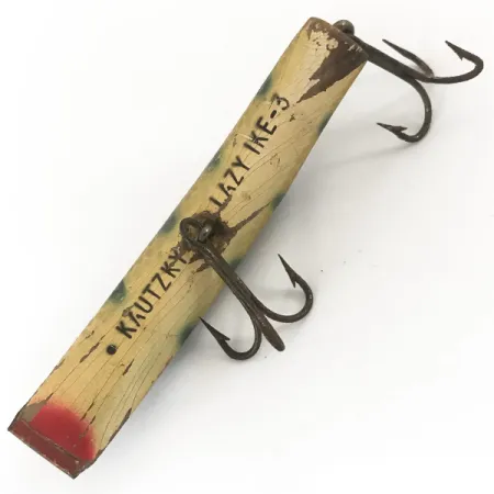 Kautzky Lazy Ike Vaappu, Ahven, 7g, Vintage Puu, #4693