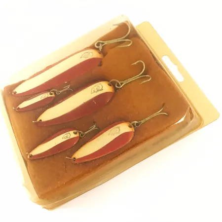 Eppinger Dardevle Kit Lusikkasetti, Puna/Valko/Nikkeli, 28g, #4694