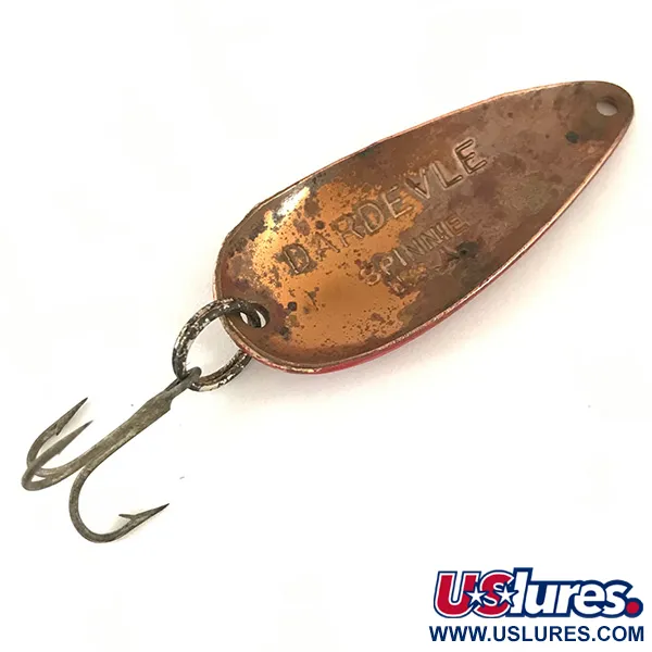 Eppinger Dardevle Spinnie Lusikka, Punainen/Valkoinen/Kupari, 9g, #4696