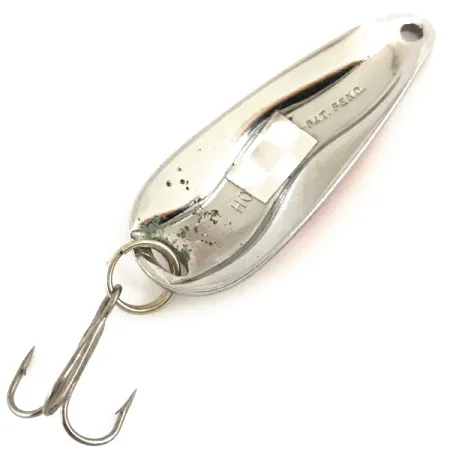 Luhr Jensen Hot Shot W Lusikka, Nikkeli/Puna/Valko, 9g, Vintage, #4703