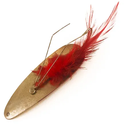 Eppinger Weedless Dardevle Lusikka, Puna/Valko, 28g, Ruohosuoja, #4744