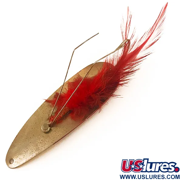 Eppinger Weedless Dardevle Lusikka, Puna/Valko, 28g, Ruohosuoja, #4744