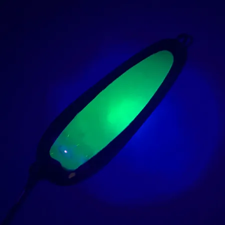 Luhr Jensen Flutter Spoon UV Lusikka, Neonvihreä, 7,5g, UV, #4746