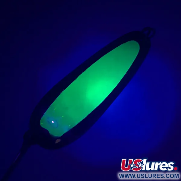 Luhr Jensen Flutter Spoon UV Lusikka, Neonvihreä, 7,5g, UV, #4746