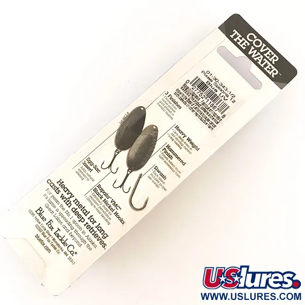 Blue Fox Pixee Lusikka, Vasaroitu nikkeli/Sininen, 14g, UV-osa, #4748