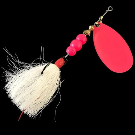 Mepps Aglia 4 dressed UV Lippa, Vaaleanpunainen, 10g, UV-viimeistely, #4751