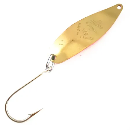 Mepps Syclops 1 UV Lusikkauistin, Pinkki / Messinki, 12g, #4757