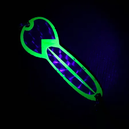 Glen Evans Loco 3 UV Lusikka, Nikkeli/Keltainen, 17g, UV, #4761