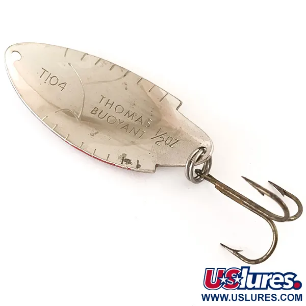 Thomas Buoyant Lusikka, Nikkeli/Punainen/Keltainen/Musta, 14g, #4769