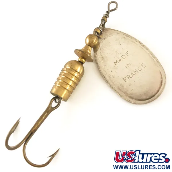 Mepps Aglia 3 Lippa, Hopea, 7g, Vintage-meistos, #4777