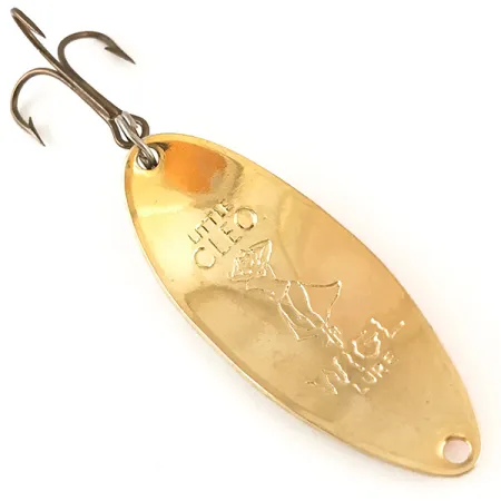Little Cleo (Hula Girl) Lusikka, Kulta / Oranssi, 14g, Hula Girl, #4782