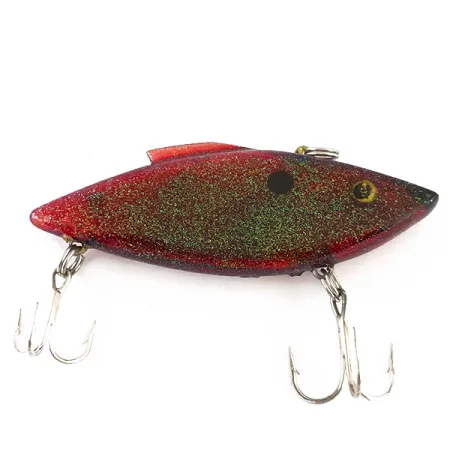 Bill Lewis Rat-L-Trap Värinäviehe, Red Green Glitter, 14g, Ääni, #4793