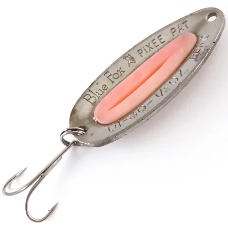 Blue Fox Pixee Lusikka, Vasaroitu nikkeli/Pinkki, 14g, Mäti, #4840