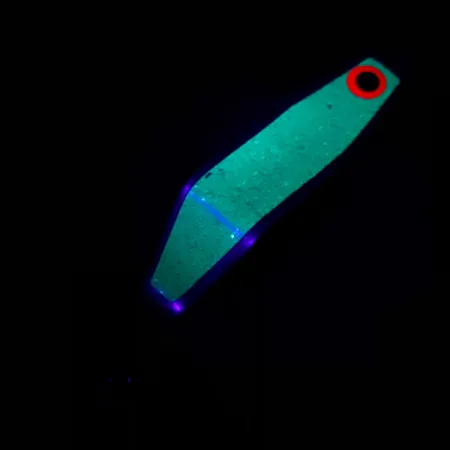 Shasta Humdinger Lusikka, Nikkeli/Vihreä kimalle, 11g, Koukku, #4871