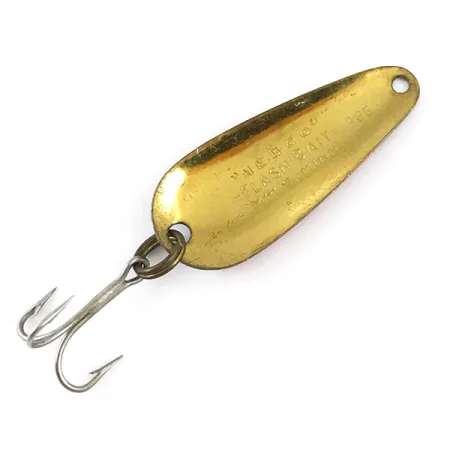 Nebco FlashBait 366 Lusikkauistin, Punainen/Valkoinen/Messinki, 1,9g, #4876