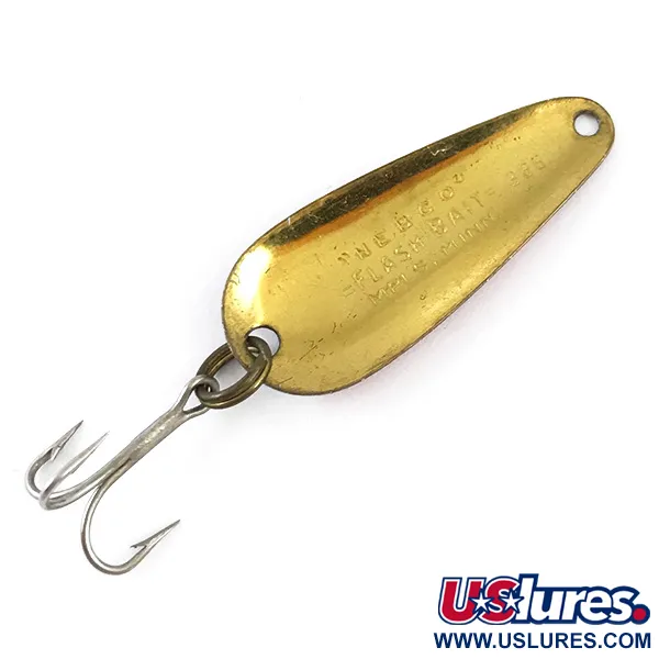 Nebco FlashBait 366 Lusikkauistin, Punainen/Valkoinen/Messinki, 1,9g, #4876