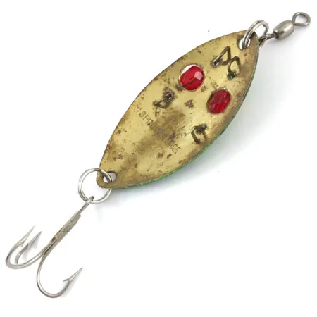 Eppinger Red Eye Spinning UV Lusikkauistin, Fire Tiger/Messinki, 10g, #4883