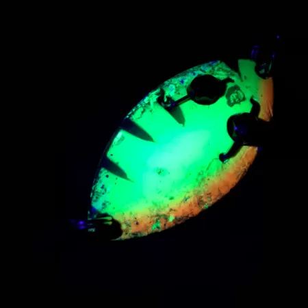 Eppinger Red Eye Spinning UV Lusikkauistin, Fire Tiger/Messinki, 10g, #4883