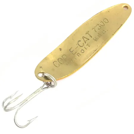 Dardevle Cop-E-Cat 7300 Lusikka, Punainen/Keltainen/Messinki, 10g, #4916