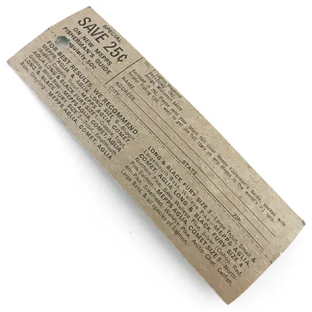 Mepps Aglia 1 Lippa, Puna/Valko/Kulta, 3.5g, Alkuperäispakkaus, #4922