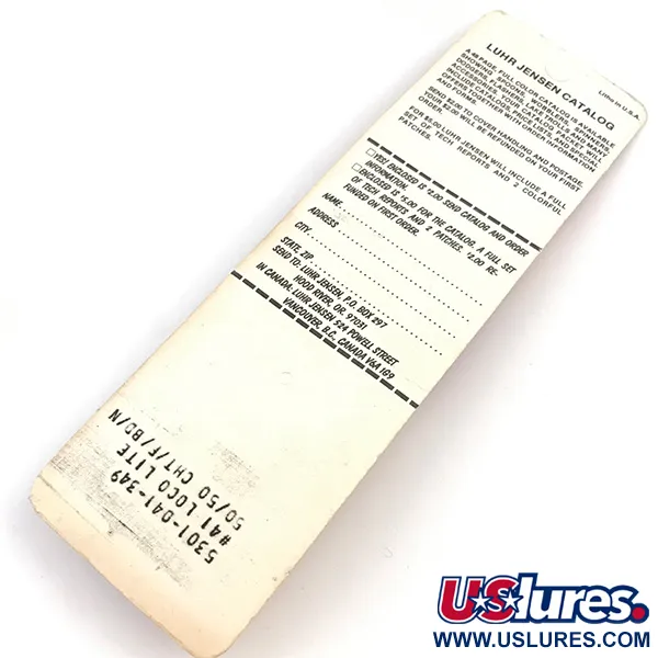 Luhr Jensen Loco Lite UV Lusikka, Puna/Kelta/Musta, 14g, UV, #4927