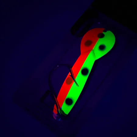 Luhr Jensen Loco Lite UV Lusikka, Puna/Kelta/Musta, 14g, UV, #4927