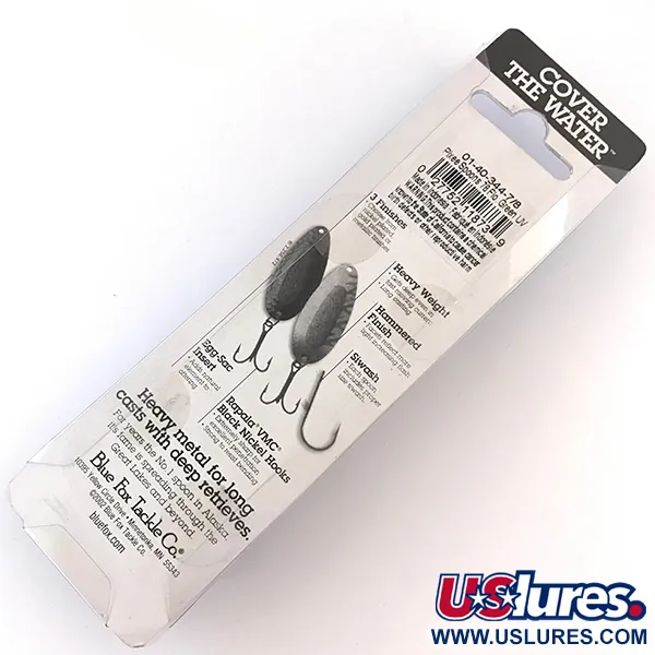 Blue Fox Pixee UV Lusikkauistin, Vasaroitu Nikkeli/Vihreä, 24g, UV, #4954