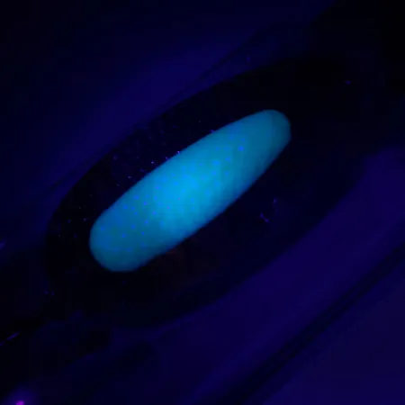 Blue Fox Pixee UV Lusikkauistin, Vasaroitu Nikkeli/Vihreä, 24g, UV, #4954