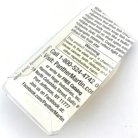 Panther Martin 2 Lippa, Kulta, 1,77g, Suora-akselikiinnitys, #4994