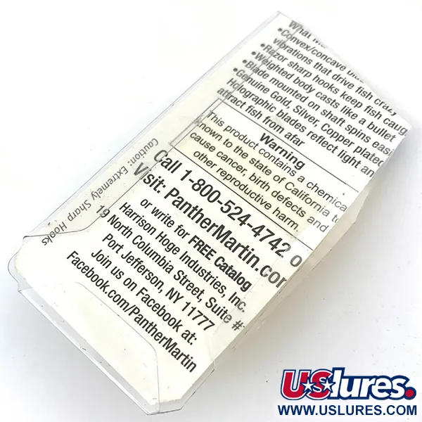 Panther Martin 2 Lippa, Kulta, 1,77g, Suora-akselikiinnitys, #4994