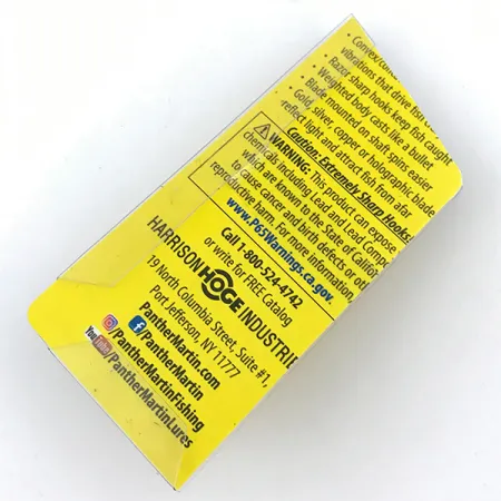 Panther Martin 6 Lippauistin, Kirjolohi, 6g, In-line lippa, #4999