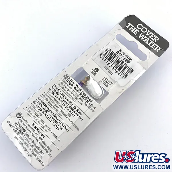 Blue Fox Super Vibrax 1 Lippa, Hopea, 4g, Kellorunko, #5003