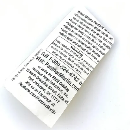 Panther Martin 4 Lippa, Blue Trout, 4g, läpivientilehti, #5012