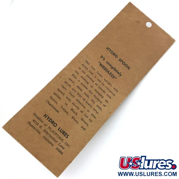 Hydro Lures Hydro Spoon, 14g, Vihreä, Ruohouistin #9261