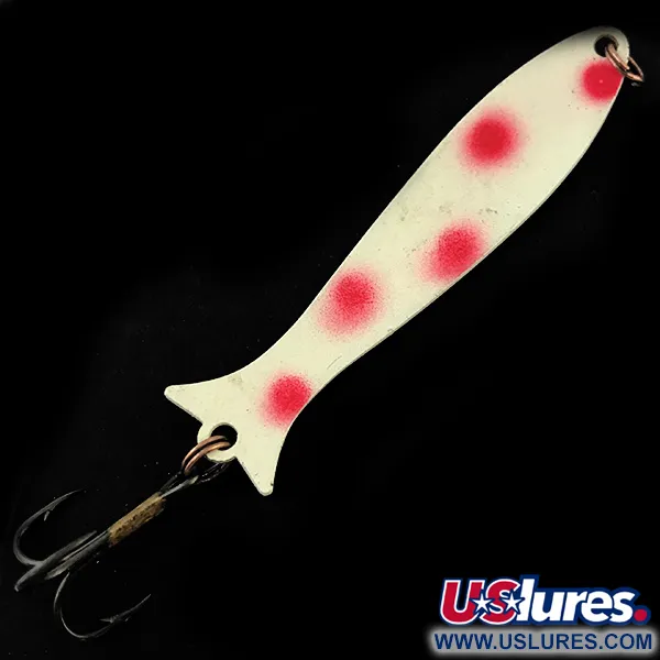 Williams Mooselook wobbler Lusikka, Valkoinen / Punainen, 5g, Pyrstö, #5043