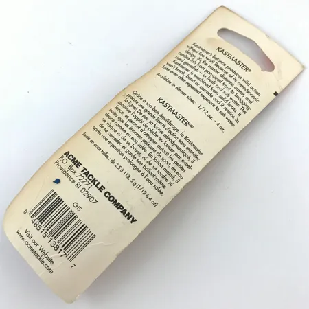 Acme Kastmaster Lusikkauistin, Nikkeli/Hologram, 10.5g, Heitto, #5044