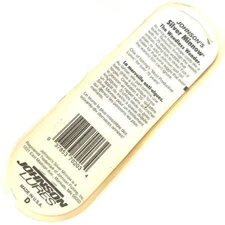 Johnson Weedless Silver Minnow Lusikka, Kulta, 14g, Ruohosuojattu, #5046