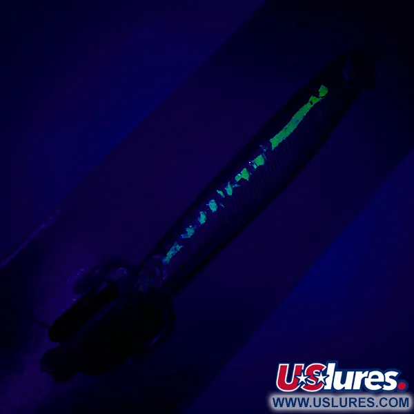 Luhr Jensen Deep Stinger Pystypilkki, Hopea / Vihreä, 21g, #5052