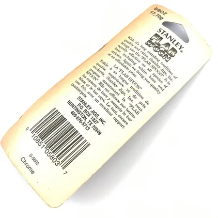 Stanley Flab Spoon Lusikka, Nikkeli, 17,7g, Keskussilmä, #5055