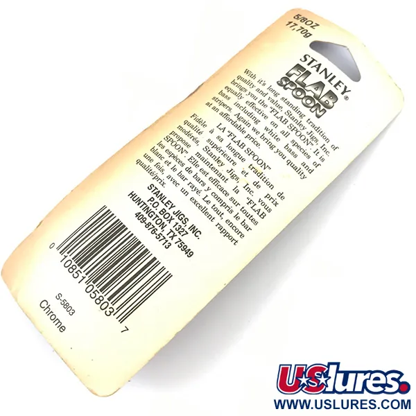 Stanley Flab Spoon Lusikka, Nikkeli, 17,7g, Keskussilmä, #5055