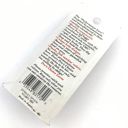 Stanley Jigs Stanley-Spoon Lusikka, Kulta, 7g, VMC-Koukku, #5110