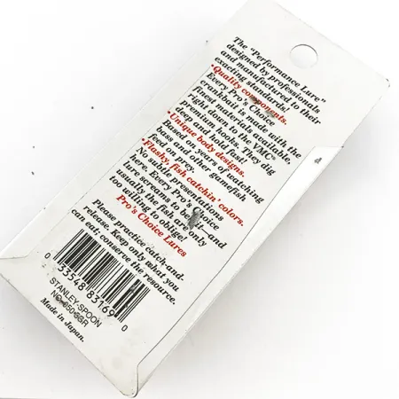 Stanley Jigs Pro's Choice Lusikka, Hopea/Purppura, 9g, VMC-koukku, #5062