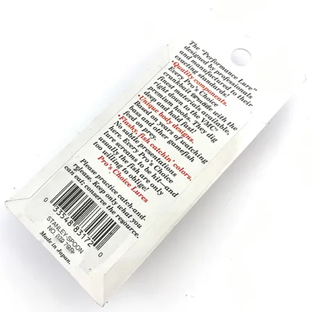 Stanley Jigs Stanley-Spoon Lusikka, Hopea/Sini-holo, 9g, #5063