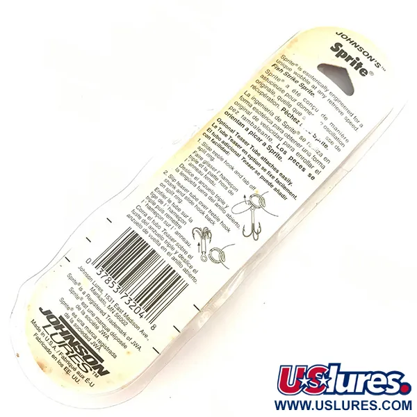 Johnson Sprite Lusikkauistin, Nikkeli, 1/2oz, Wobble Action, #5065