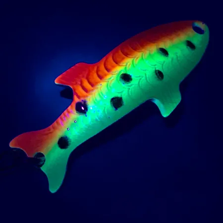 Acme Phoebe UV Lusikka, Kirjolohi/Nikkeli, 4g, UV, #5083